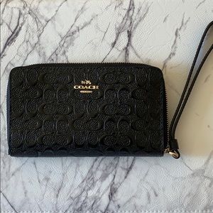 Coach pouch wallet